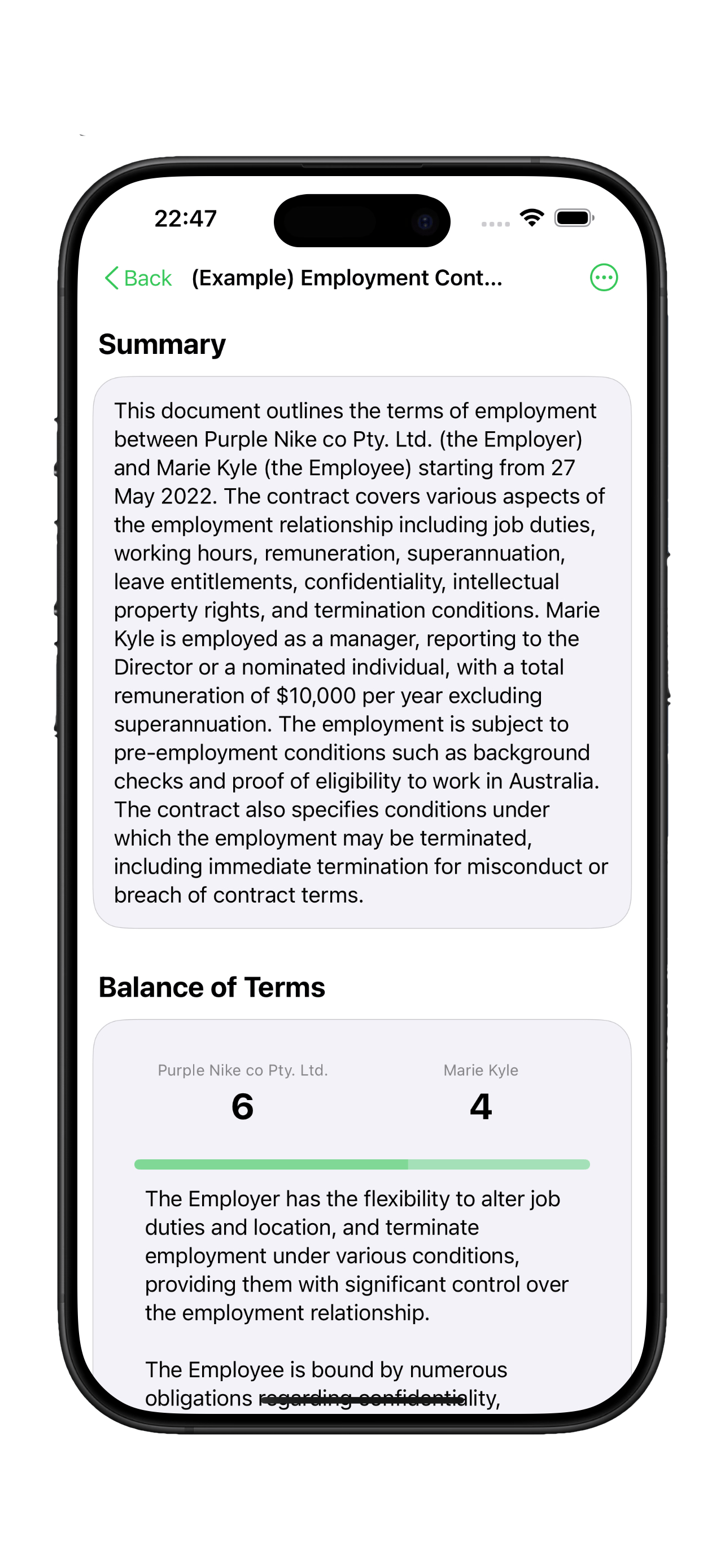 Document Explainer App Interface